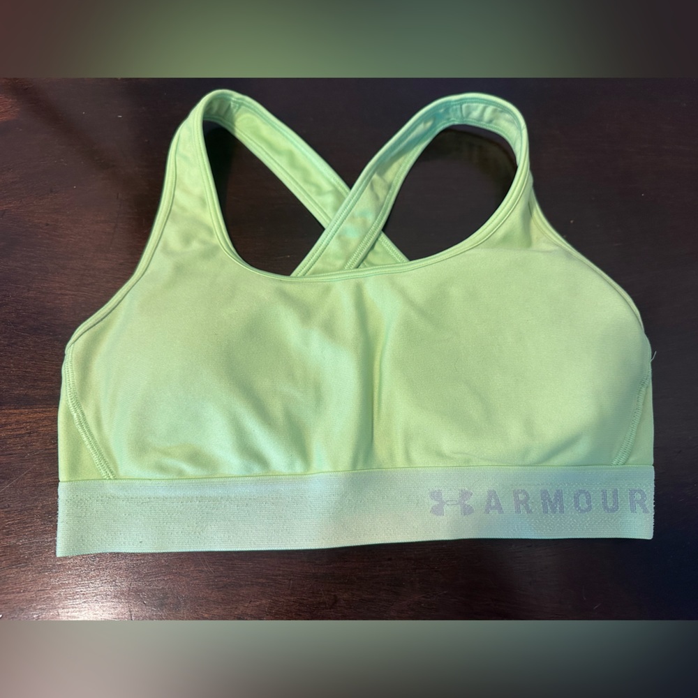 Under Armour mid impact cross back sports bra